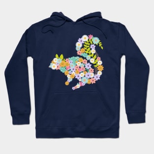 Squirrel Floral Body Hoodie